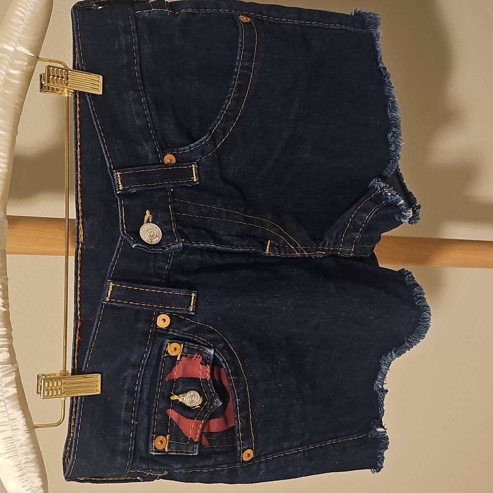 True Religion Blue Jean Cuttoff Shorts BUY ONE GET ONE FREE